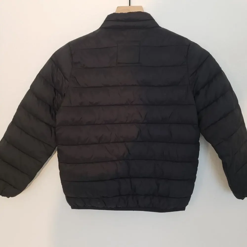 OLD NAVY Black SIZE 6-7 Lightweight Boys Packable Rain Jacket Unisex